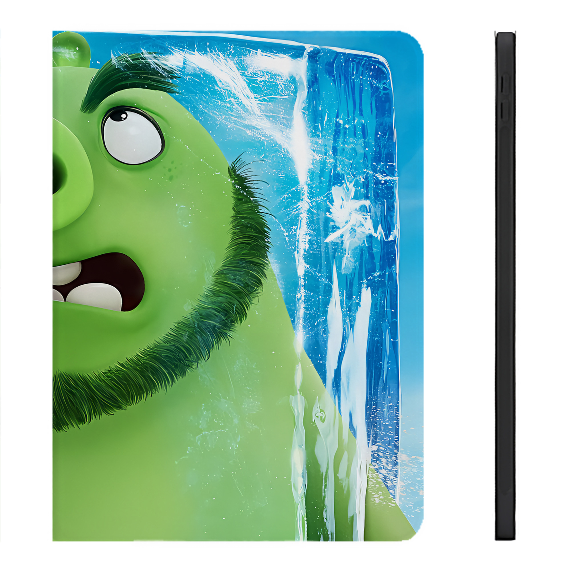 （画像用） Angry Birds アングリーバード IPadケース ペンホルダー付き ブックスタイルデザイン